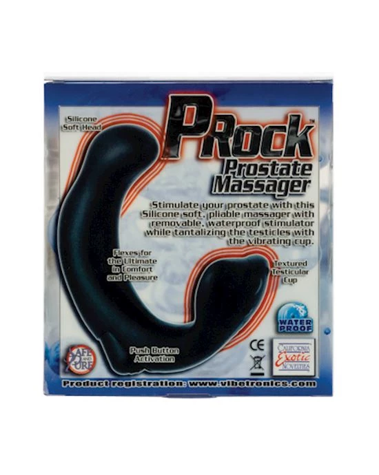 Cal Exotics Male Sex Toys P Rock Anal Play - Black - One Size - Image 2