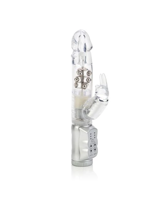 Cal Exotics Waterproof Jack Rabbit - Clear - 9.7 Inch
