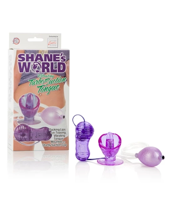 Cal Exotics Shanes World Vibrating Turbo Suction Tongue