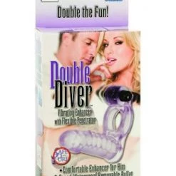 Cal Exotics Double Diver - Clear