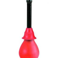 Cal Exotics Vulcanite Anal Douche - Red