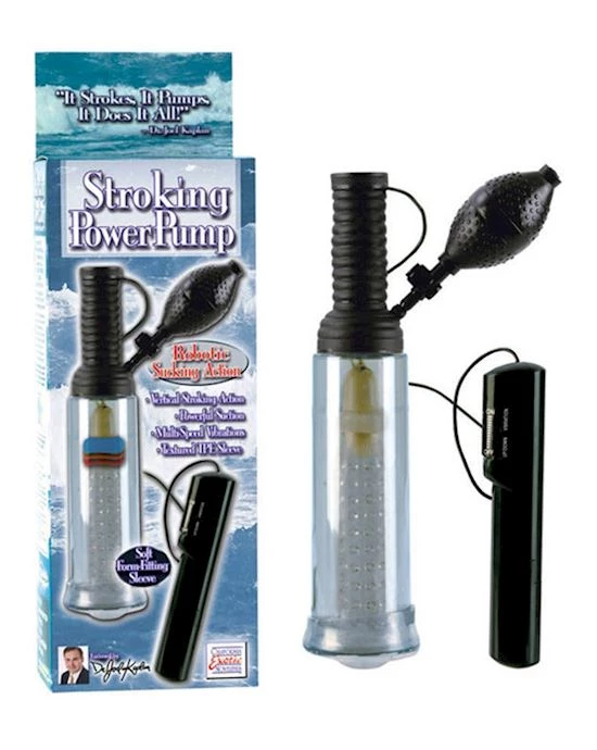 Cal Exotics Dr Joel Kaplan Stroking Power Pump