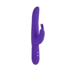 Cal Exotics Posh 10 Function Silicone Bounding Bunny Stimulator - Purple - 8.5 Inch