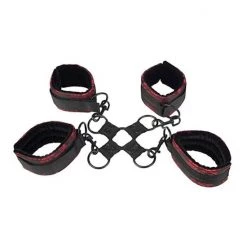 Scandal Hog Tie - Black