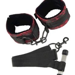Scandal Over The Door Cuffs - Black