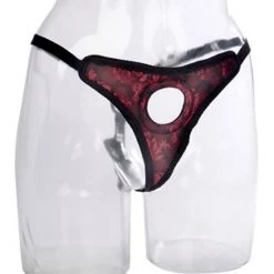 Scandal Thong Harness - Red