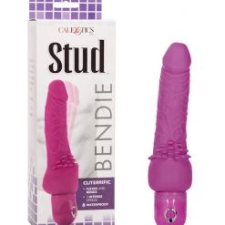 Cal Exotics Bendie Power Stud Cliterrific - Pink - 7.5 Inch