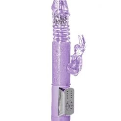 Cal Exotics Petite Thrusting Jack Rabbit - Purple