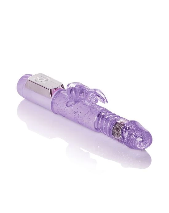 Cal Exotics Petite Thrusting Jack Rabbit - Purple - Image 2