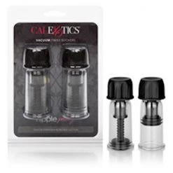 Cal Exotics Nipple Play Vacuum Twist Suckers Black