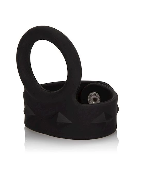 Cal Exotics Silicone Tri-snap Scrotum Support Ring Large - Large