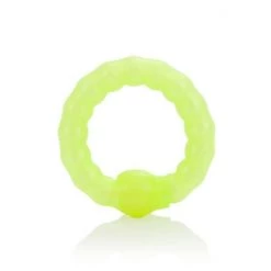 Cal Exotics Pearl Beaded Prolong Ring Glow In The Dark - Green