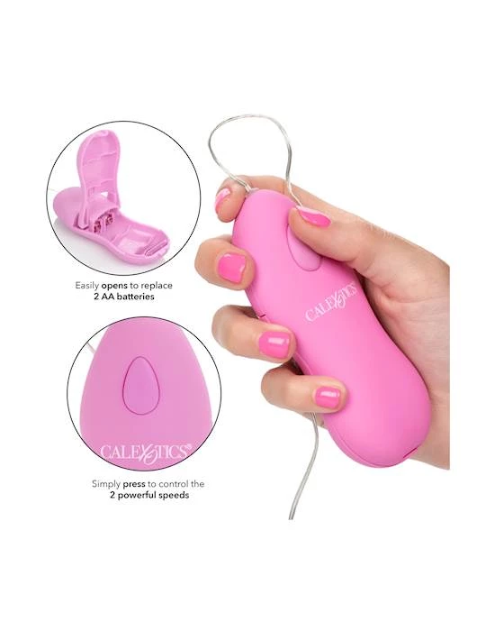 Cal Exotics Whisper Micro-heated Bullet - Pink - Image 5