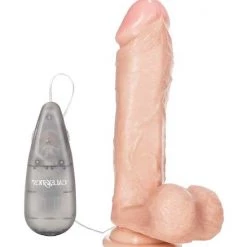 Cal Exotics Vibrating Emperors 7 - Ivory - 7 Inch