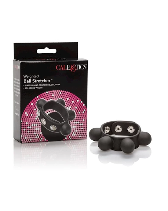 Cal Exotics Weighted Ball Stretcher - Black