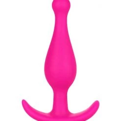 Cal Exotics Booty Call Booty Rocker Butt Plug - Pink - 4.75 Inch