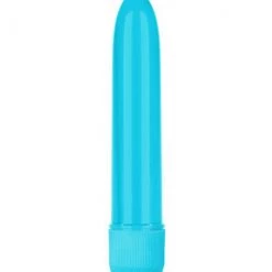 Neon Luv Touch Neon Vibrator - Blue - 4.5 Inch