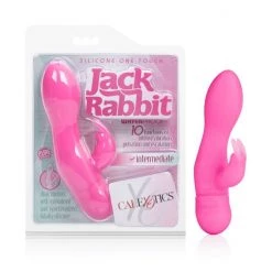 Cal Exotics Silicone One Touch Jack Rabbit - Purple