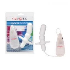 Cal Exotics Pocket Exotics Vibrating Anal T Vibe - 6.2 Inch