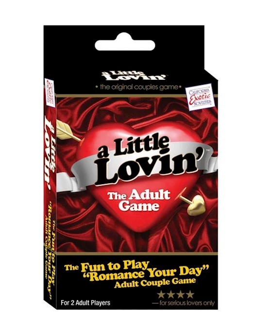 Cal Exotics A Little Lovin' Adult Card Game