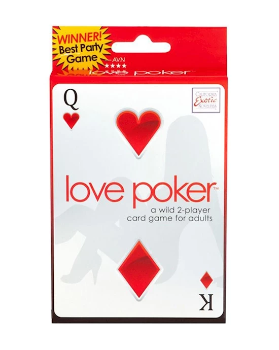 Cal Exotics Love Poker - Card Game