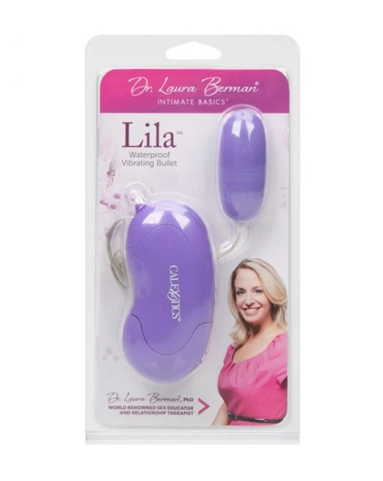 Cal Exotics Dr Laura Berman Lila Vibrating Bullet - Purple - Image 4