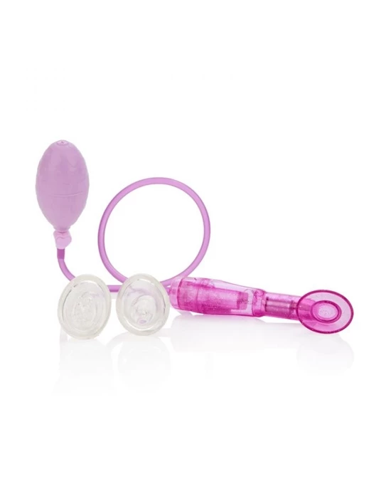 Cal Exotics Dr Laura Berman Selene Vibrating Clitoral Pump - Pink - Image 3