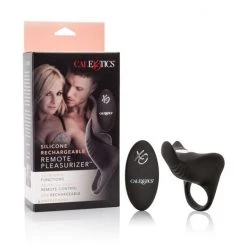 Cal Exotics Silicone Rechargeable Remote Pleasurizer - Black