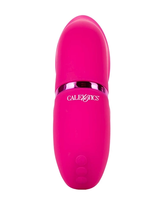 Cal Exotics Intimate Pump Rechargeable Full Coverage Pussy Pump - Pink - Image 3
