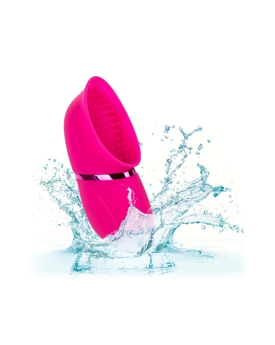 Cal Exotics Intimate Pump Rechargeable Full Coverage Pussy Pump - Pink - Image 7