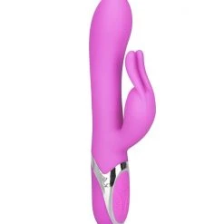 Cal Exotics Enchanted Bunny - Rabbit Vibrator - Purple - 9.1 Inch