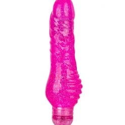 Cal Exotics Sparkle Shimmer Stud - Purple - 6 Inch