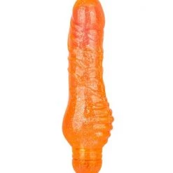 Cal Exotics Sparkle Shimmer Stud - Orange - 6 Inch