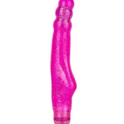 Cal Exotics Sparkle Radiant Ripple Vibe - Purple - 7.5 Inch