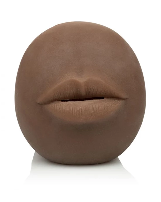 Cal Exotics Stroke It Mouth Mastorbator - Brown - Image 2