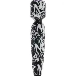 Cal Exotics Hype Massager Wand - Black / White - 8.2 Inch