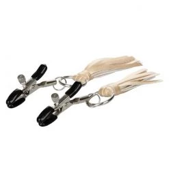 Cal Exotics Nipple Play Playful Tassels Nipple Clamps - Gold