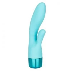 Cal Exotics Eden Lover Rabbit Vibrator - Teal - 4 Inch