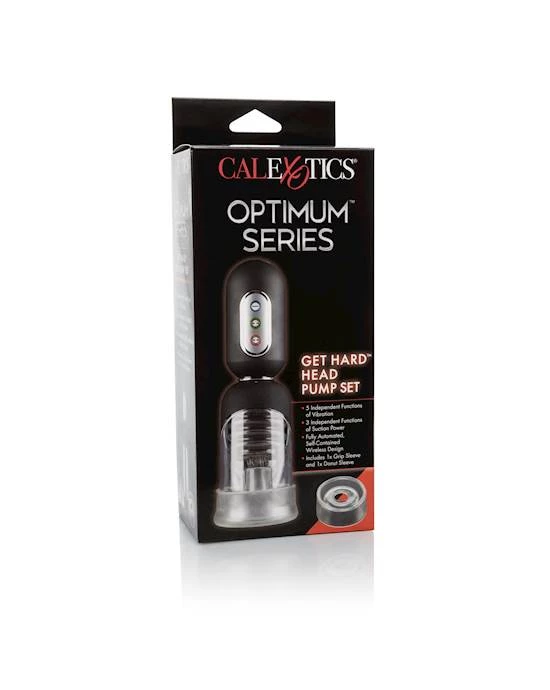 Cal Exotics Calexotics Optimum Series Get Hard Head Pump Set - Clear - Image 6