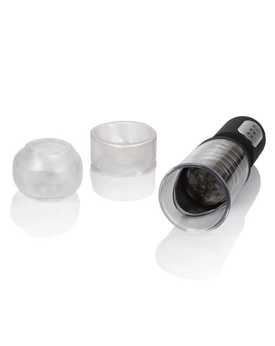 Cal Exotics Calexotics Optimum Series Get Hard Head Pump Set - Clear - Image 5