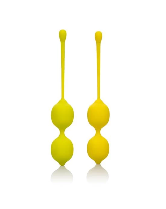 Cal Exotics Calexotics Kegel Training Set - Yellow