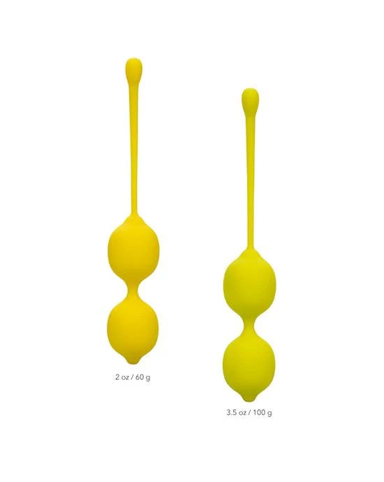 Cal Exotics Calexotics Kegel Training Set - Yellow - Image 5