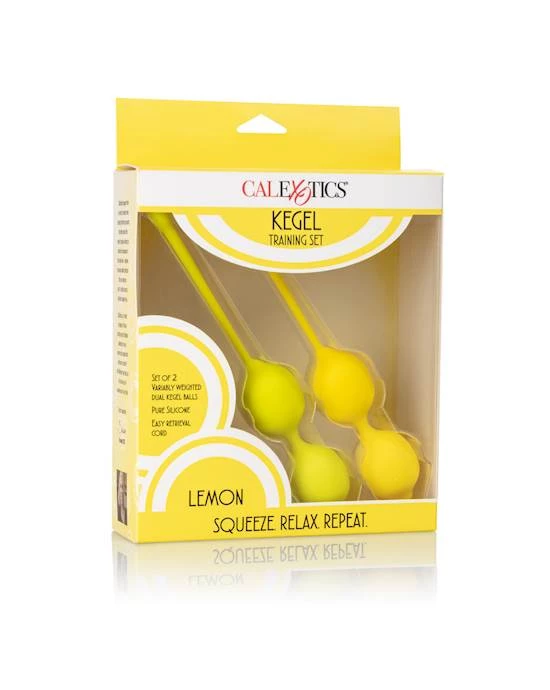 Cal Exotics Calexotics Kegel Training Set - Yellow - Image 6