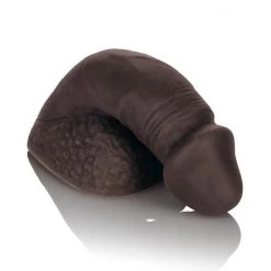 Cal Exotics 4 Inch Silicone Packing Penis - Black - 4 Inch