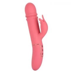 Cal Exotics Shameless Tease Rabbit Vibrator - Pink - 10 Inch