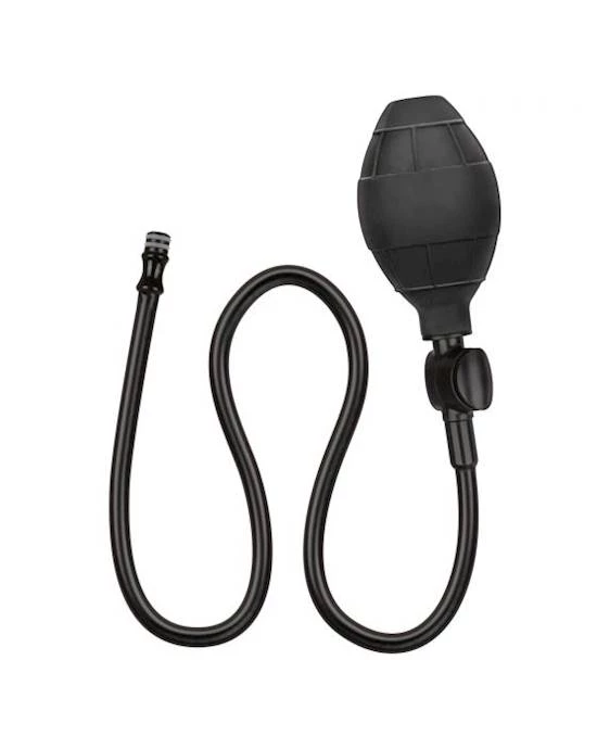 Cal Exotics Silicone Inflatable Plug - Black - X-large - Image 5