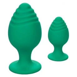 Cal Exotics Cheeky Butt Plug Set - Green