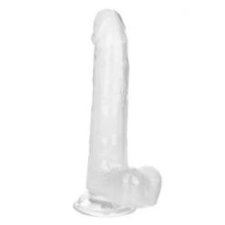 Cal Exotics Size Queen Dildo - Clear - 8 Inch