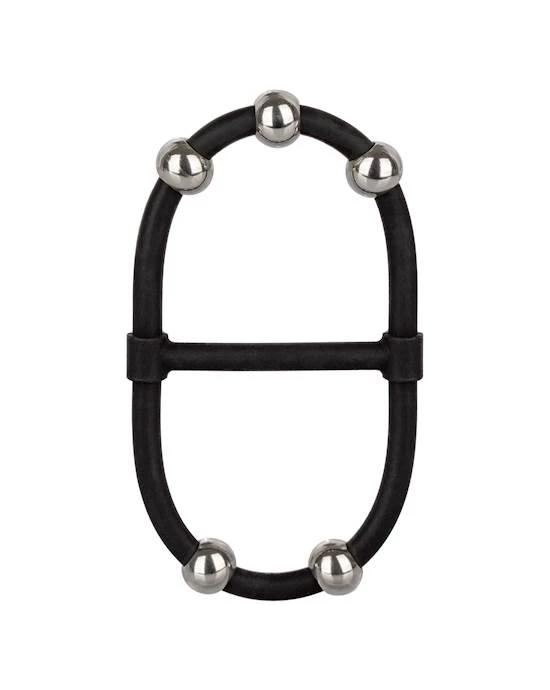 Cal Exotics Steel Beaded Dual Silicone Maximizer - Image 2
