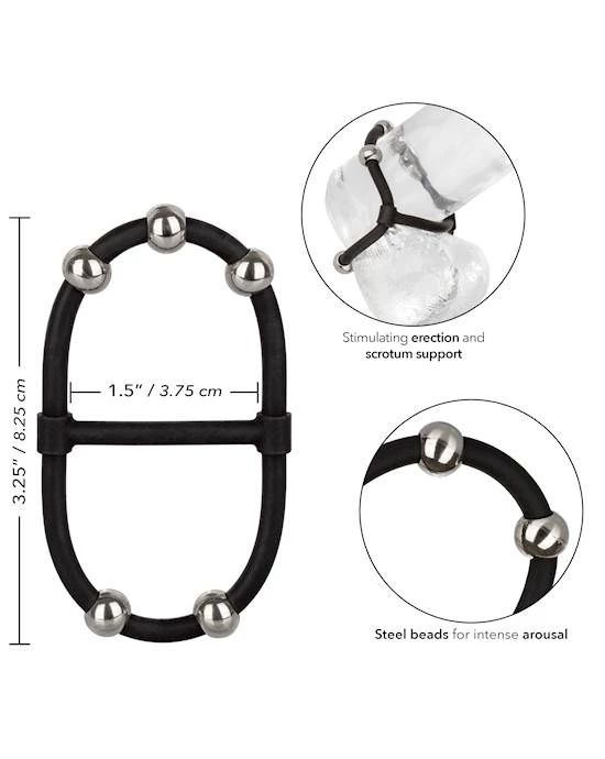 Cal Exotics Steel Beaded Dual Silicone Maximizer - Image 5